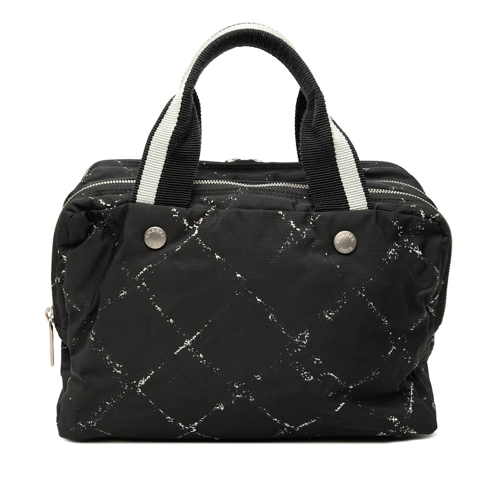 Chanel Old Travel Line Nylon Handbag #316371C46B